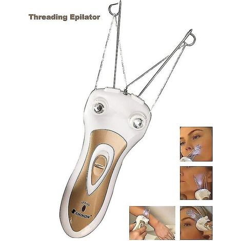 Appareil d'épilation électrique du visage, appareil de lifting par fils tenseurs, appareil d'épilation par fils de coton, rasoir électrique rechargeable-AquaForge