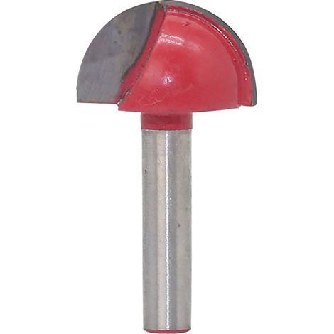 6mm Shank Wooden Work Milling Cutter Bit Woodworking Slotting Round Router Bit (632) (1/2)