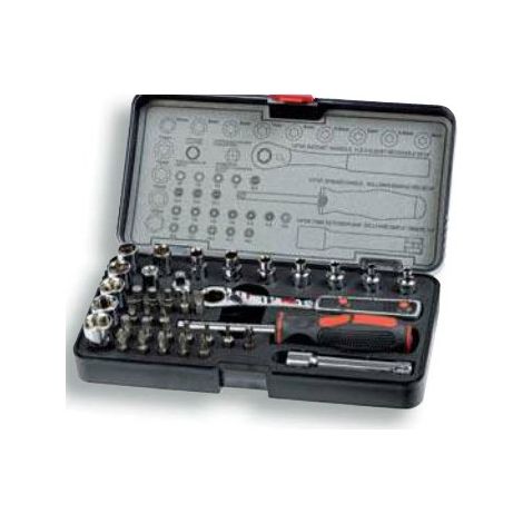 bizline 700203 | coffret de douilles traversantes special tige filetee 38 pie (1/2)