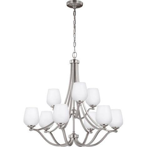 Chandelier Vintner Nickel satiné 79,2 Cm (1/5)