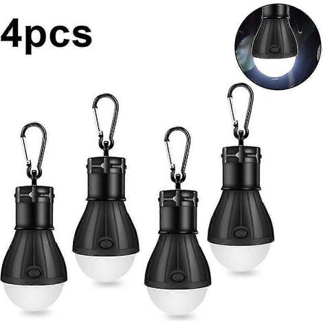 Lampe LED portable pour tente, lanterne de camping, randonnée, pêche, lampe de secours (1/3)