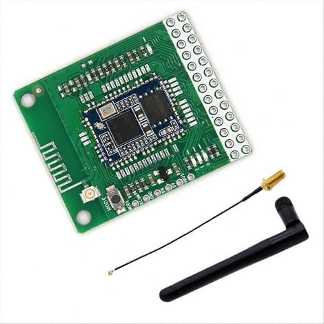 QCC3034 Bluetooth 5.1 Stereo-Audiomodul + DC 3,6–5,5 V Antenne, verlustfreier I2S-Ausgang, APTXHD/AAC/APTXHD mit Anrufunterstützung (1/5)