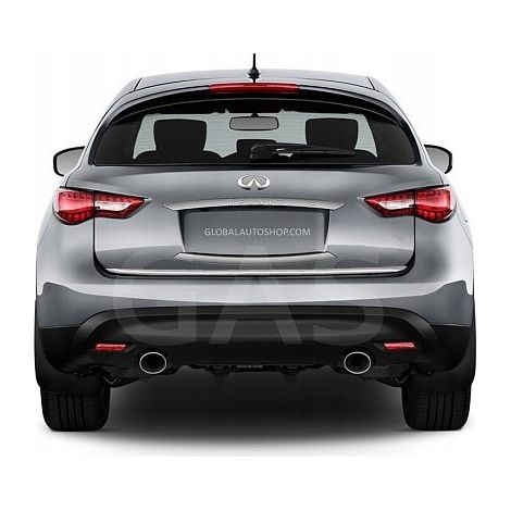 Infiniti FX - molduras cromadas Portón trasero cromado (1/4)