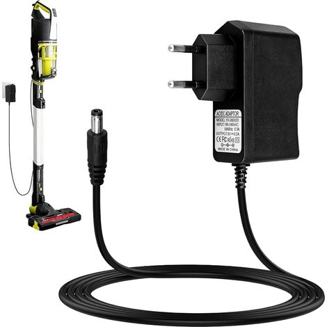 Chargeur Aspirateur 26V 500mA - Compatible Hoover H-Free - Adaptateur Secteur EU - Câble 1,8M - Pour Modèles HF122 HF522 (1/5)