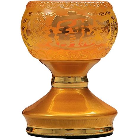 Ghee-Lampenhalter, Kerzenhalter, Butterlampenhalter für Schlafzimmer, Heimdekoration-Style C (1/5)