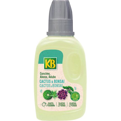 CONCIME LIQUIDO PER CACTUS E BONSAI- - ml.250 - 5 pezzi KB