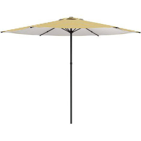 Sombrilla de jardín 300 x 300 cm Poliéster Rectangular vidaXL