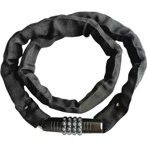 Chaîne antivol pour vélo, offrant une protection antivol sur les parkings et en voyage.-AquaForge (1/5)