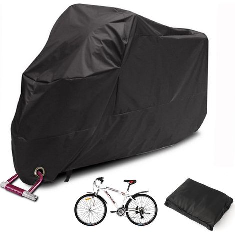 Housse de vélo imperméable 200x70x110cm, anti-UV, anti-poussière, avec sac (1/5)
