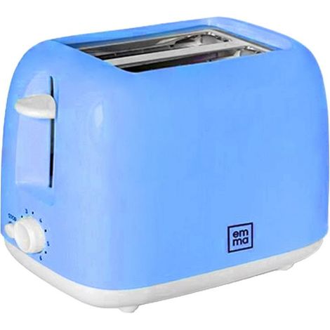 Tostapane Elettrico Automatico Vintage Colore Blu 750 Watt Emma (1/2)