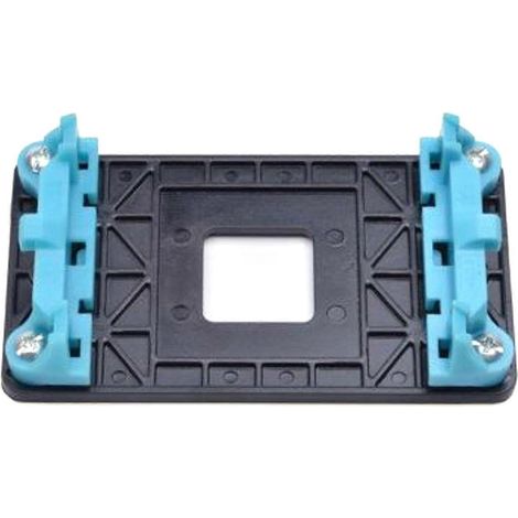 Support de ventilateur pour processeur d'ordinateur AM3 940 FM1 FM2, base de support de dissipateur thermique, plaque arrière - D -