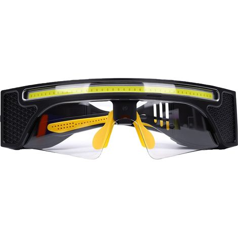 Lunettes de Phare Rechargeables avec Capteur de Mouvement, Lunettes de Travail COB LED pour Cyclisme en Plein Air, Pêche (1/5)