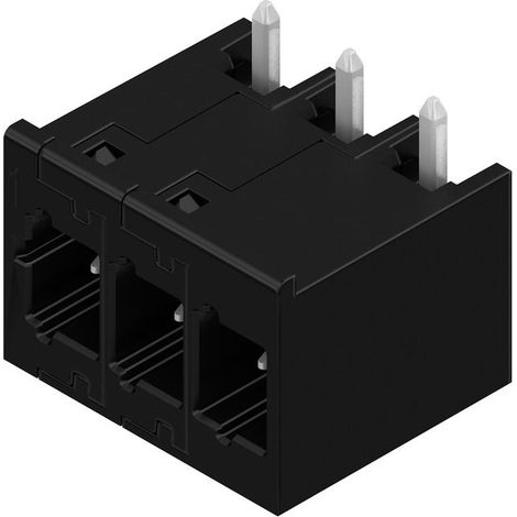 Boîtier pour connecteur CI Mâle, 3 contacts 1 rang , pas 5mm ( Prix pour Paquet de 11 )