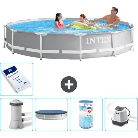 Intex Piscine Prism Frame Ronde - 366x76 cm - 6-pièces S32091 (1/5)