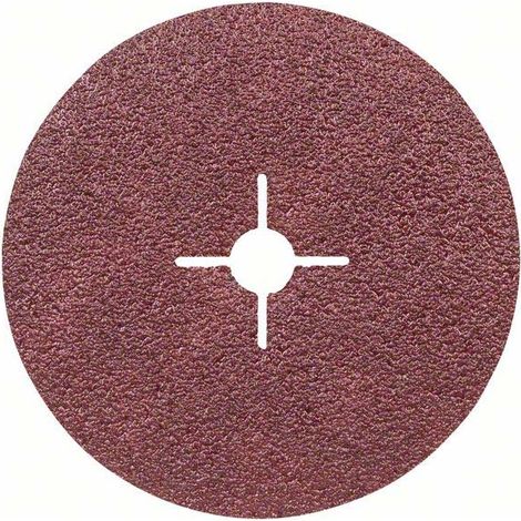 Bosch 50x Fiberschleifscheibe Expert for Metal Korund 180 mm 22 mm 24 - 2608605484 (1/4)