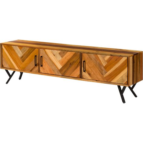 TV-Board Altholz 200x40x56 natur lackiert AVIGNON 140