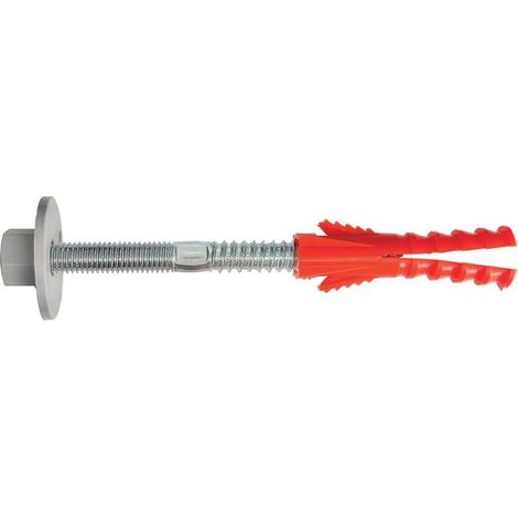 Fixation pour chauffe-eau avec écrou Nylon, 10mm x 120mm