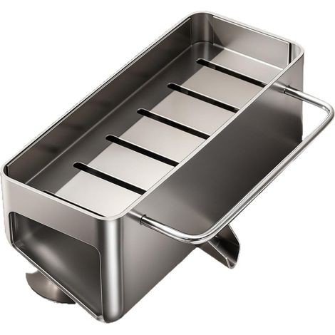 Holder Stainless Steel Sink Organizer Suction Cup Drying
