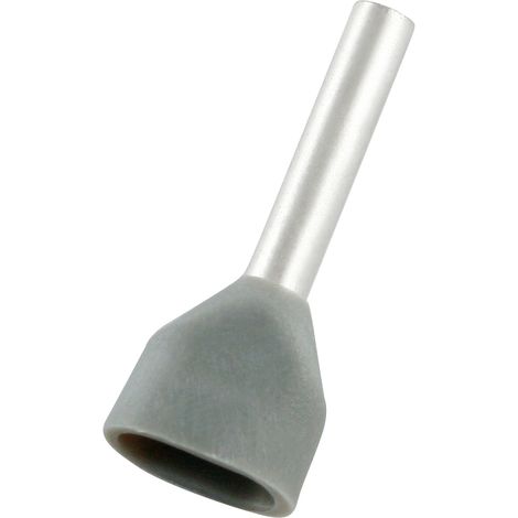 Embout de câblage RS PRO, 2 x 0.75mm², Gris, longueur 10mm, 2 entrées