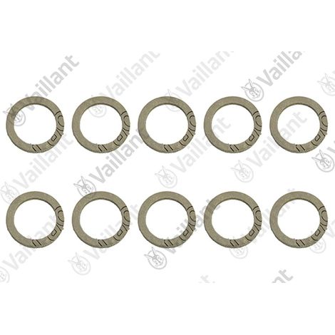 VAILLANT Junta rectangular, (x10) MAG 11-0/1 GX u.w. Vaillant-Nr. , 0020186855