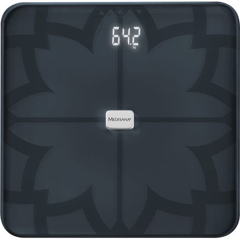 Medisana BS 450 sw Balance d'analyse corporelle 40510 numérique Plage de pesée (max.)=180 kg noir avec Bluetooth, capte (1/5)