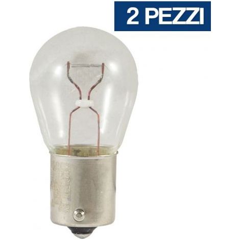 LAMPADA LAMPADINA RICAMBIO AUTO TRATTORE CARRELLO APPENDICE 12V 21W 2PZ 20178/2 (1/2)