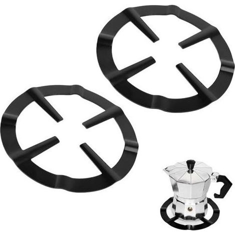 Lntyq Set of 2 Brackets in Make for Moka, Reducer of Gazinière, Diffuser of Heat for Stove to Gas, Accessory of Kitchen for Makers (1/5)