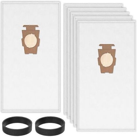 Lot de 6 sacs et courroies de rechange 204814 205811 204811 pour aspirateurs Kirby Sentria, Avalir, G3, G4, G5, G6 et Diamond Edition (1/5)