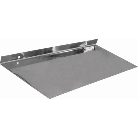 VI.TEL PRTOTEZIONE LATERALE IN ACCIAIO INOX da 350x180 mm PER PENSILI CUCINA E CAPPA