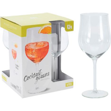 EXCELLENT copas combinado 650 ml , Copas Combinado 650 Ml  Marca ExcellentElegante diseño de copa de vidrio Ofrece la resistencia al uso en lavavajillas y brillo durare