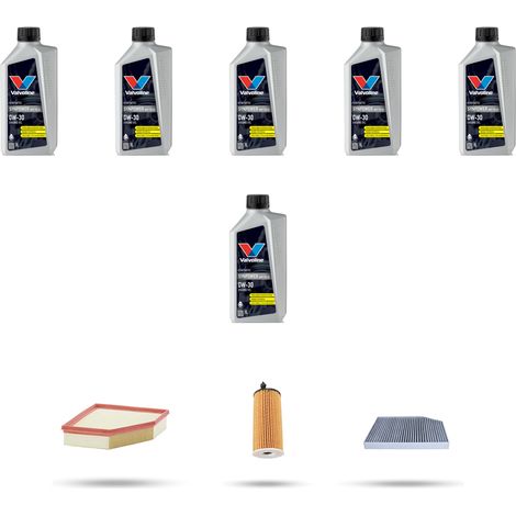 Kit tagliando 3 FILTRI e 6L OLIO compatibile con Bmw x4 (G02,F98) 20i hybrid 135kw dal 2021 (1/5)