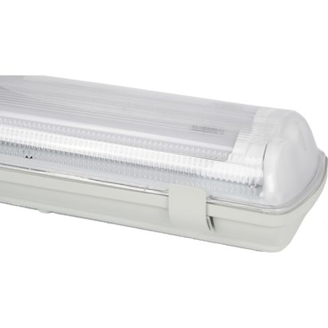 Plafoniera IP65 60cm doppio tubo (1/4)