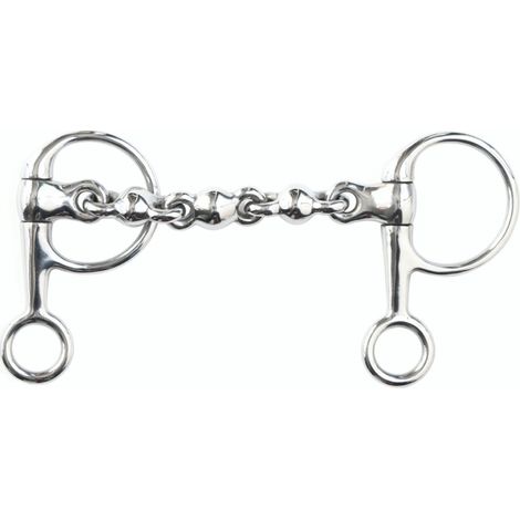 Filet pessoa en acier inoxydable avec bouche à boule de 14 cm