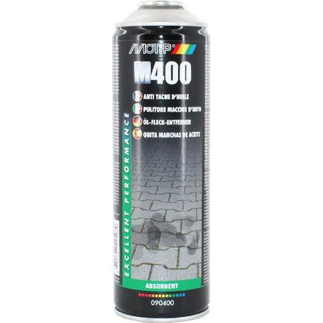 Bombe aérosol anti tâche d'huile Motip M400 500ml