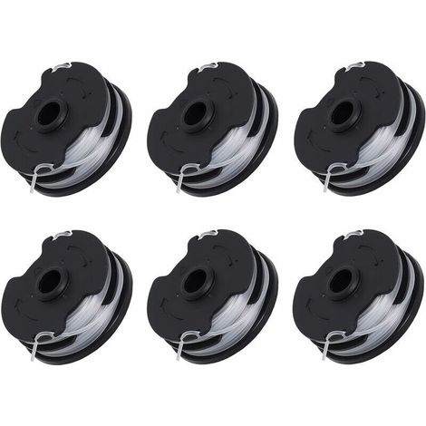 Lot de 6 bobines de rechange pour débroussailleuse sans fil Parkside PRTA 20-Li C3 IAN351753 (1/5)