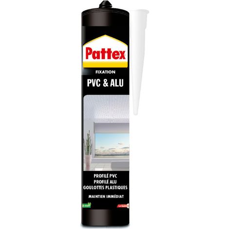 Pattex Pegamento PVC y Aluminio Cartucho 450g - Pattex