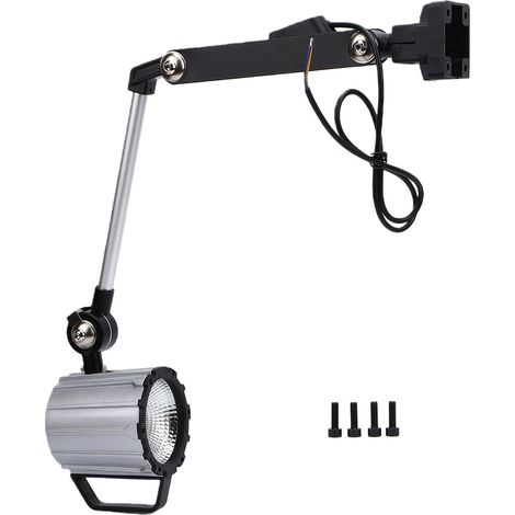 Faro da lavoro a LED da 24W in lega di alluminio, per torni CNC, fresatrici e rettificatrici. (1/5)