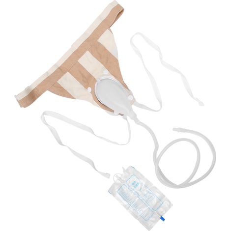 Collecteur d'urine en silicone pour femme, poche de recueil d'urine, urinoir portable (1/5)