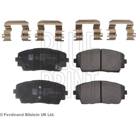 Kit de plaquettes de frein, frein à disque Blue Print ADG042131 KIA 58101-1YA00