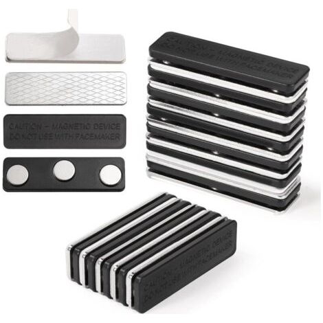 12 Paires Aimants de Rideau Magnétique, Accessoire de Store Occultant pour Stores de Fenêtre Aimants pour Rideaux avec Adhésif Clips Magnétiques pour Rideaux pour Rideaux Occultants