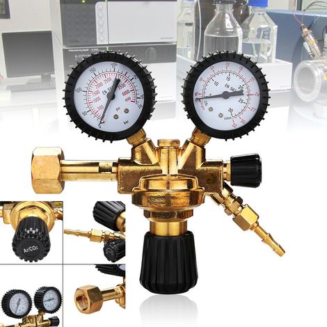 TolleTour Gaz inerte Argon/CO₂ – régulateur et réducteur de pression pour soudage MIG/MAG jusqu’à 315 bar (1/5)