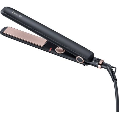 Beurer HS 30 Fer à lisser noir, or rose