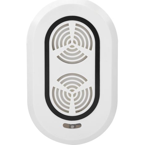 Répulsif ultrasonique anti-moustiques, insectes nuisibles, souris et cafards (blanc) (1/5)