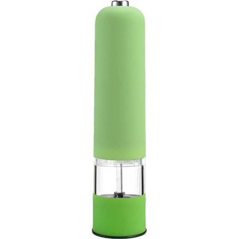 Moulin À Sel Et Poivre Électrique - Réglage Finesse - Lumière Led - Set De 2 Moulins Avec Support (1/5)