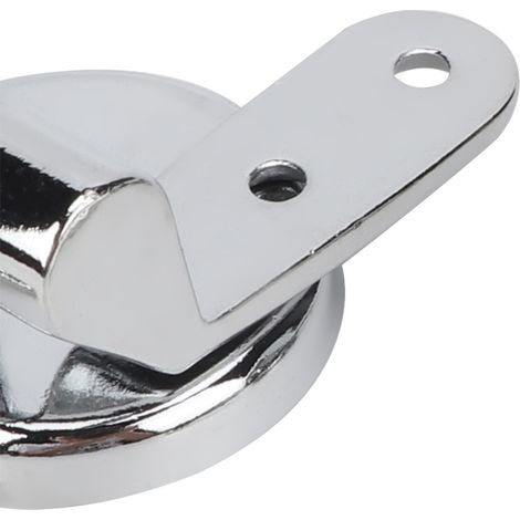 Kit de reparación de bisagras de inodoro con fijaciones de nailon Par de bisagras de zinc + 8 tornillos + accesorios de montaje Modelo universal (1/5)
