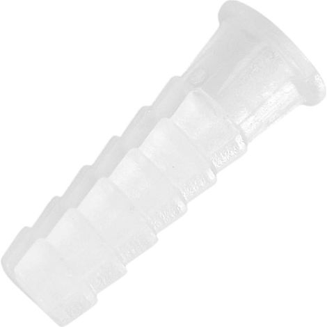 Taco Wolfpack Plástico Blanco 14x50 mm. (25 unidades)