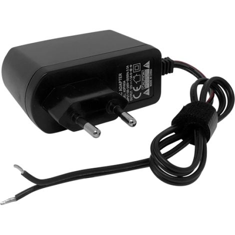 Alimentatore a spina, ingresso da 100 a 240 VAC/50-60 Hz, uscita 12 VDC/1.33A