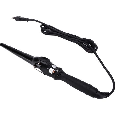 Fer à friser électrique réglable en céramique émaillée, outil de coiffage, prise UE 110-240 V, 25 livres (1/5)