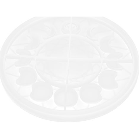 Moule rond en silicone pour pendentif lune, plateau de rangement, moule à décorer soi-même, style vintage, moulage. (1/5)