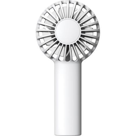 Ventilateur portable sans fil rechargeable par USB, idéal pour le camping, la randonnée et les pique-niques d'été. (1/5)